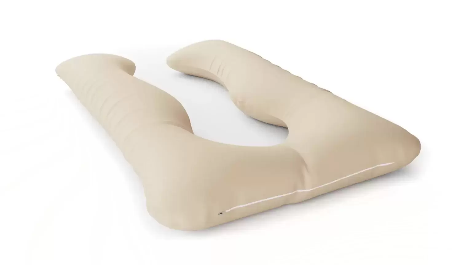 כרית הריון והנקה דגם SUPER QUEEN שמנת - תמונה 3