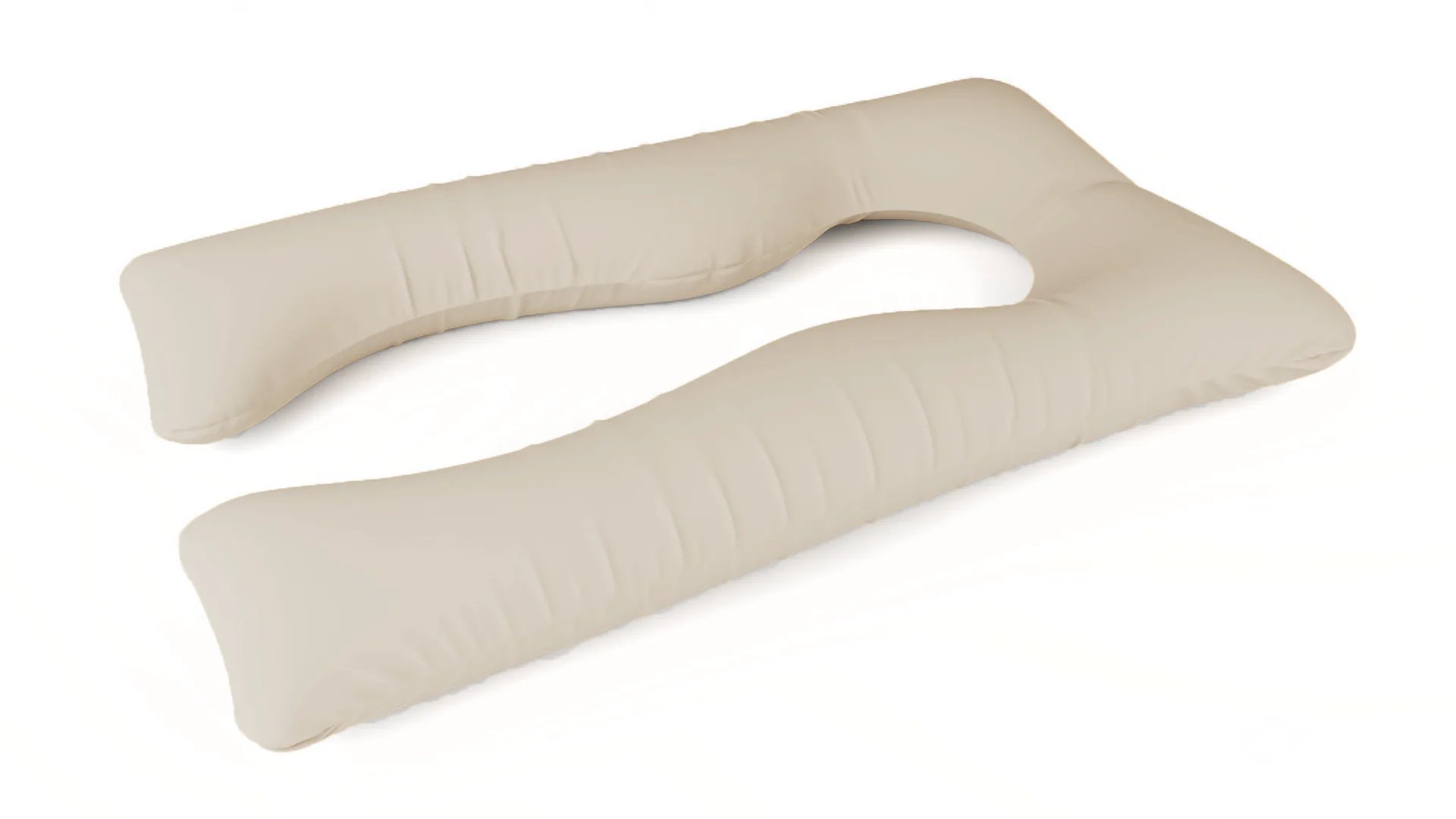 כרית הריון והנקה דגם QUEEN שמנת - תמונה 4