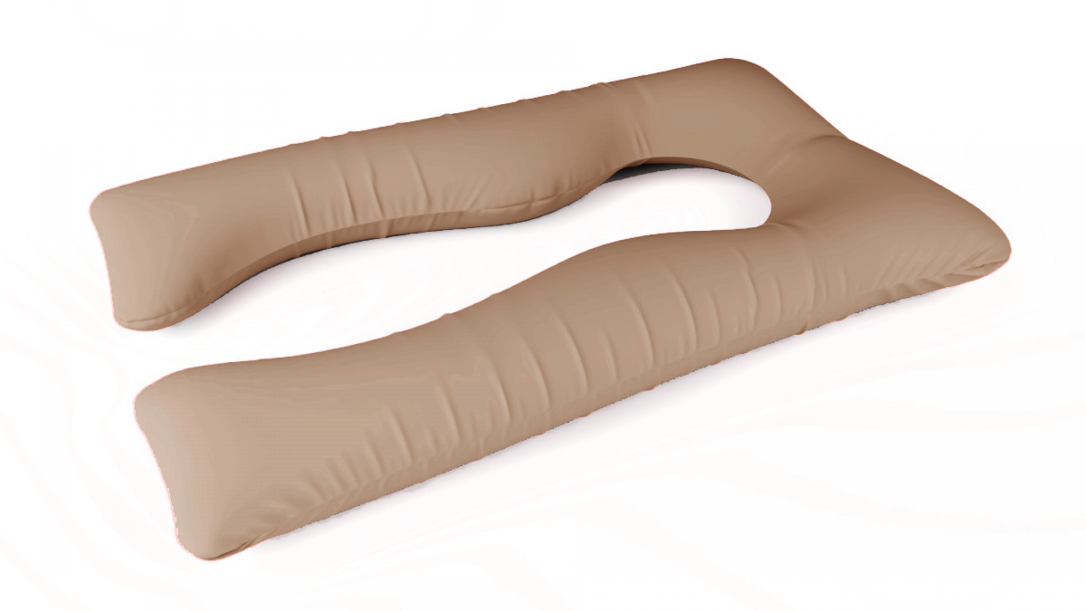 כרית הריון והנקה דגם QUEEN שוקו - תמונה 3