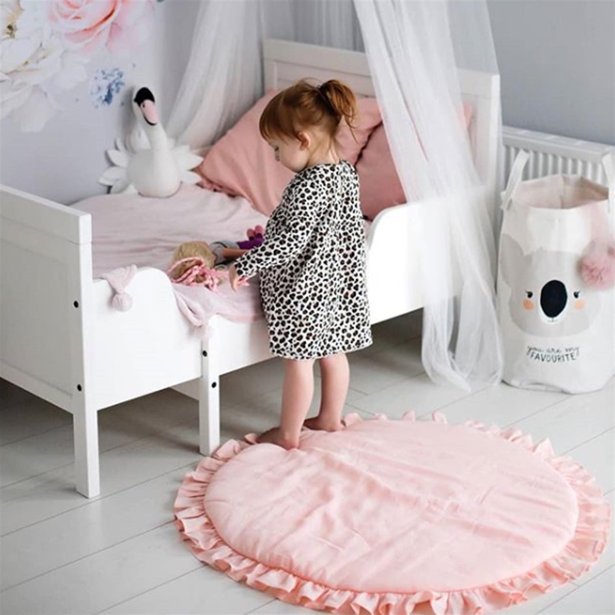 מחצלת משחק צבע סלומון