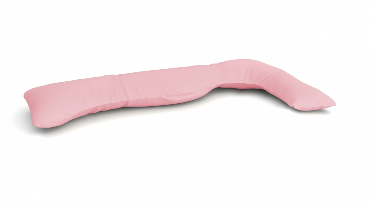 כרית הריון דגם PRINCESS ורוד בהיר - תמונה 5