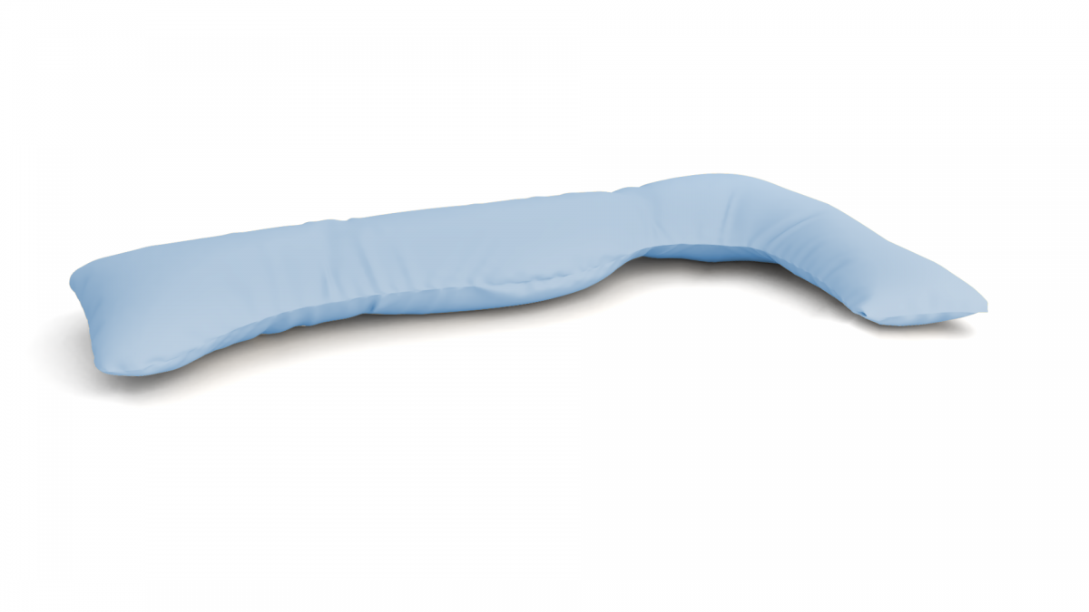 כרית הריון דגם PRINCESS צבע תכלת - תמונה 3