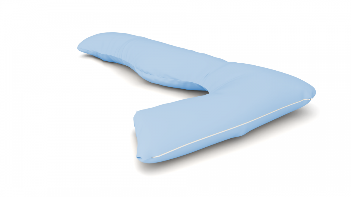 כרית הריון דגם PRINCESS צבע תכלת - תמונה 6