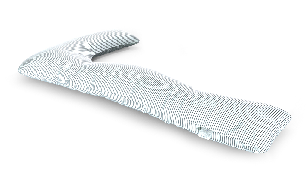 כרית הריון דגם PRINCESS פסים דקים בז’ - תמונה 4